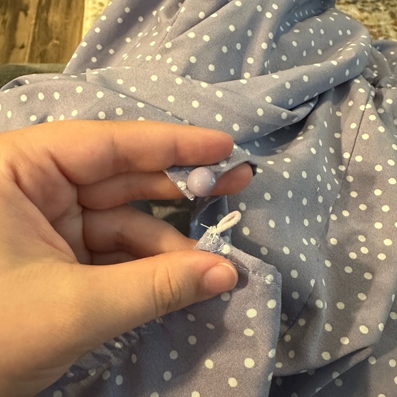 •Purple Polka Dot Dress• - Picture 4 of 4